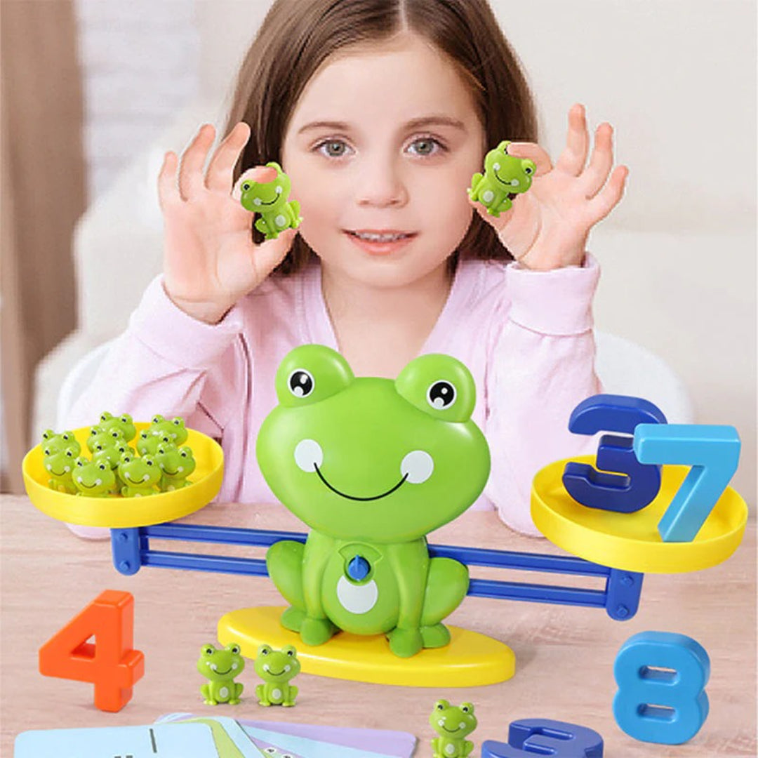 Zählender Froschspielzeug: Lustiges Lernwerkzeug für Zahlen und mathematische Fähigkeiten