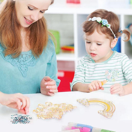 DIY Jewelry Set: Crystal Pendant Craft Kit
