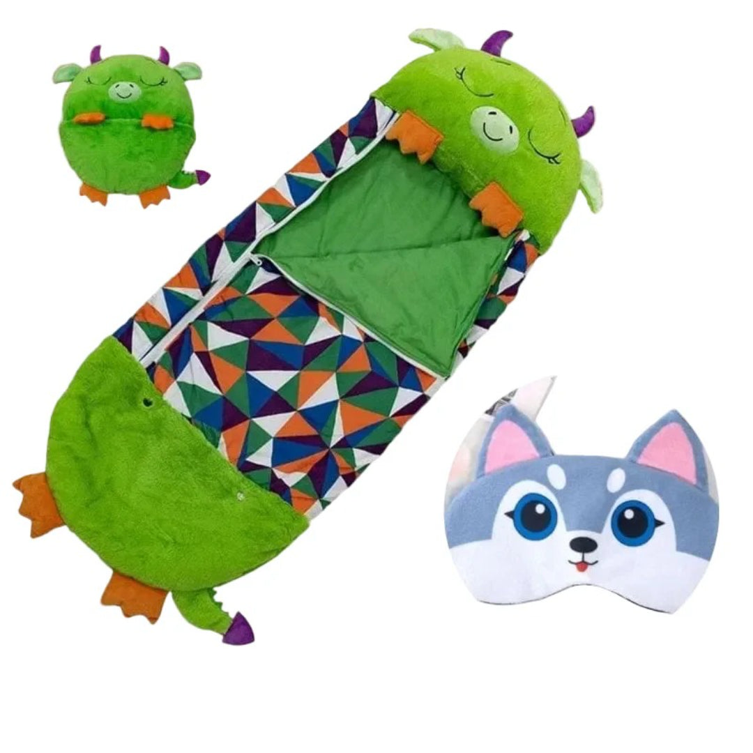 Kinder-Schlafsack mit Tiermotiven