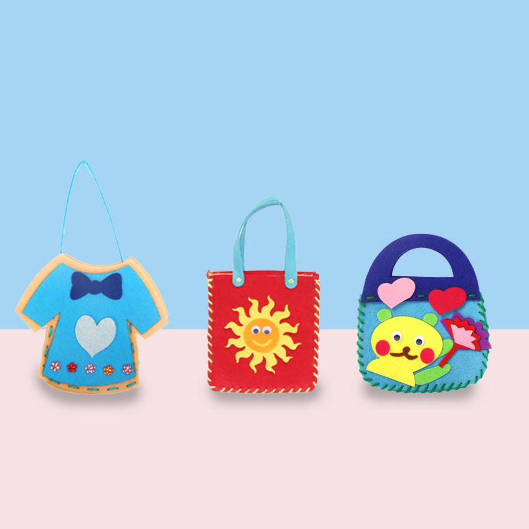 DIY-Handtaschen-Nähset für Kinder – Kreativer Spaß für junge Designer