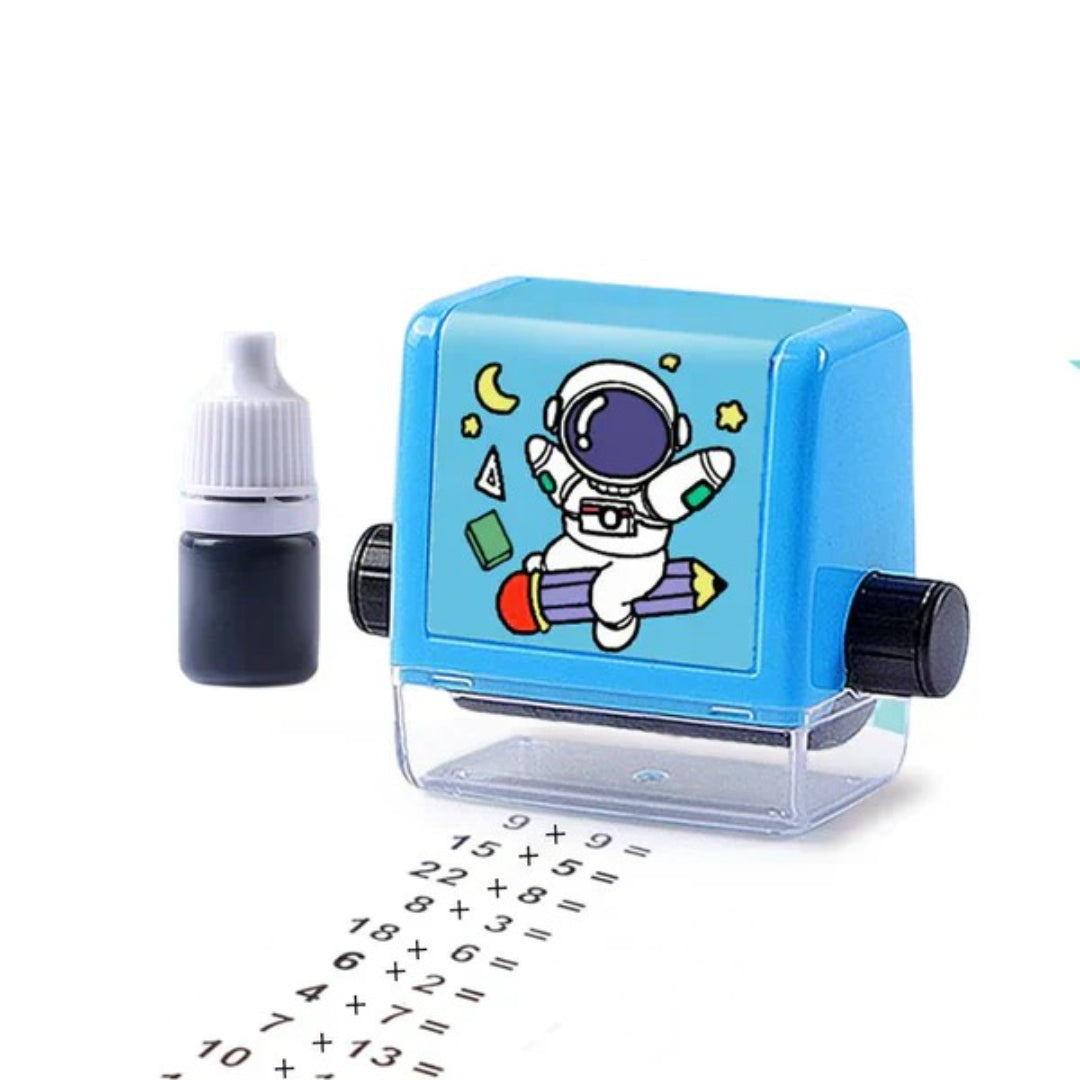 Math Stamp Set: Practice Addition, Subtraction, Multiplication, and Division
