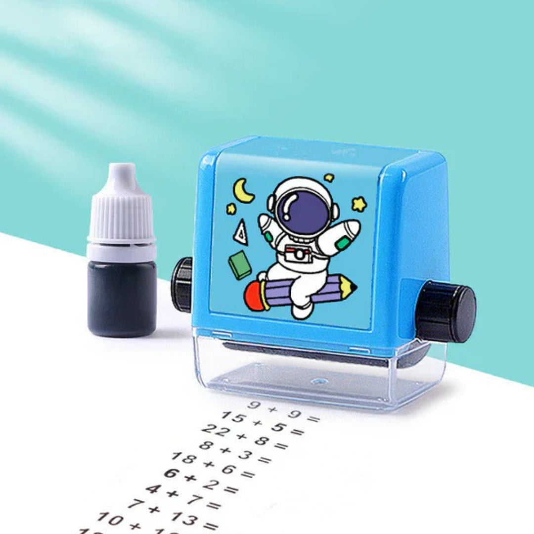 Math Stamp Set: Practice Addition, Subtraction, Multiplication, and Division