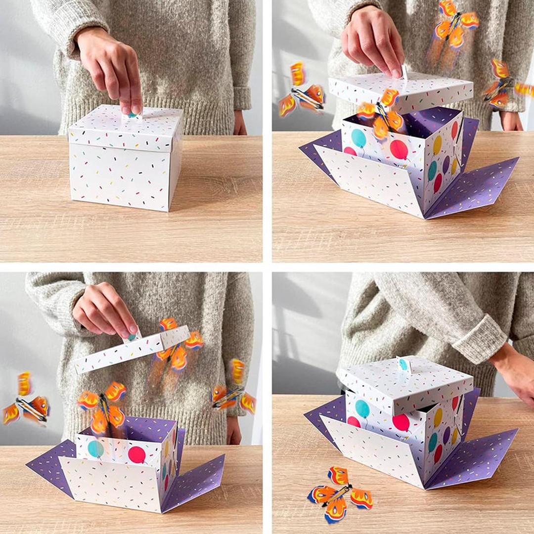 Wind-Up Magic Butterfly Set - Flying Butterflies