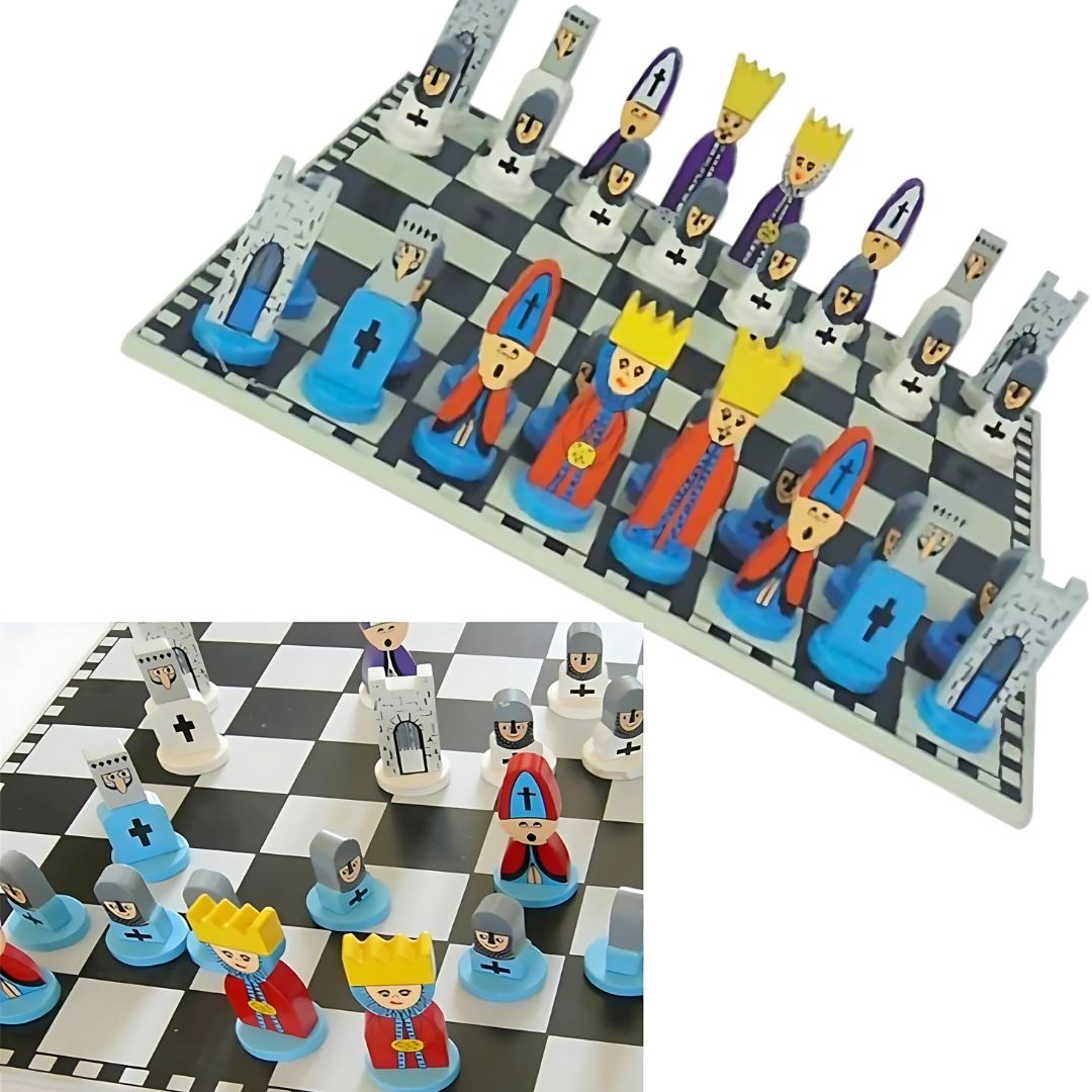 Wooden Chess Set for Children – A Fun Game to Promote Strategic Thinking Skills