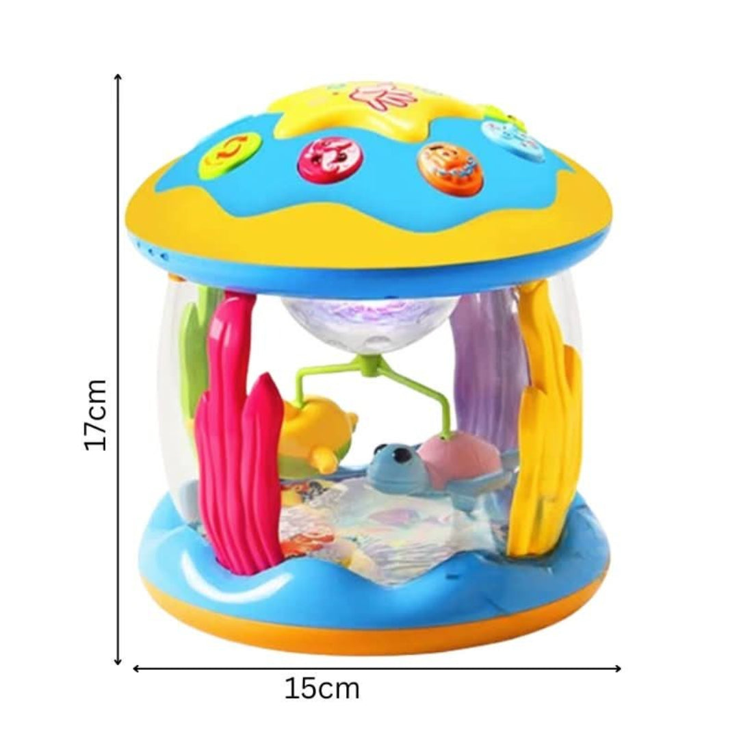 Light and sound musical instrument for toddlers