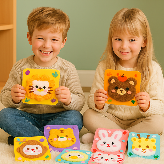 DIY Doll Embroidery Kit - Fun for Creative Crafting for Children