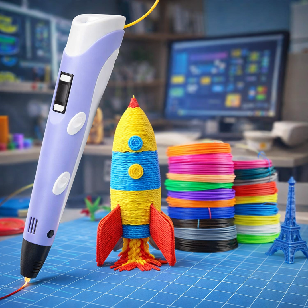 3D-Druckstift für kreatives Design – Entfesseln Sie Ihre Fantasie mit 3D-Zeichnen und Bau-Spaß