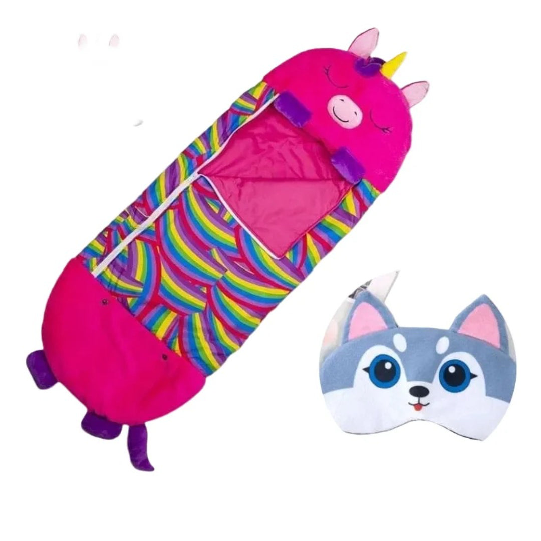 Kinder-Schlafsack mit Tiermotiven