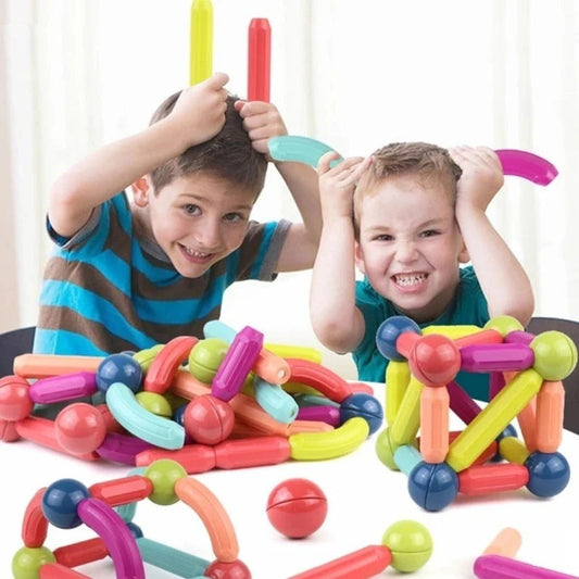 Magnetic Building Sticks - Creative Construction Toy