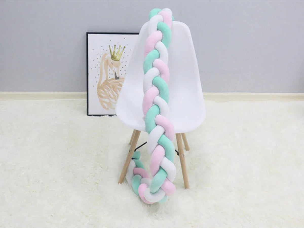 Weicher Babybett-Bumper-Bettwäsche