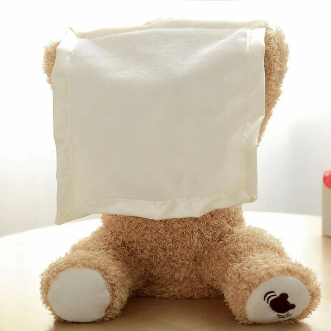 Peek-a-Boo Bear: Interactive Talking Plush Toy