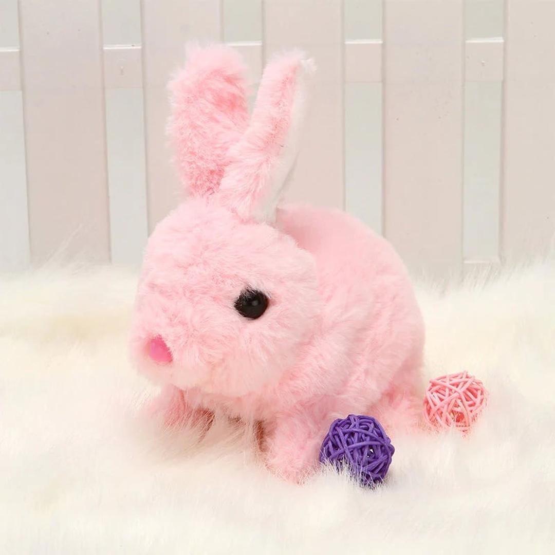 Interaktiver Plüsch-Osterhase – Spaßspielzeug für Kinder