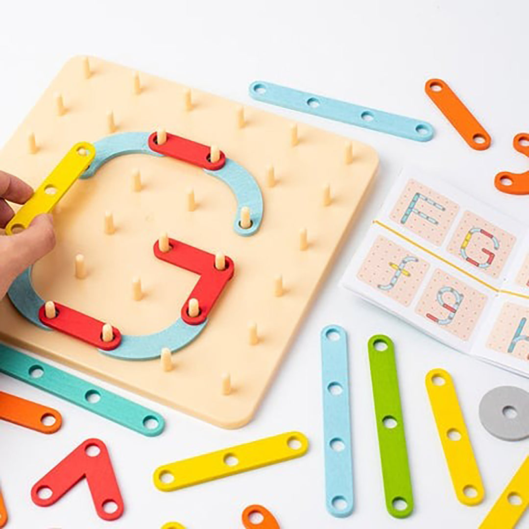 Montessori Puzzle Board - Inspiring Creative Play and Thinking for Children