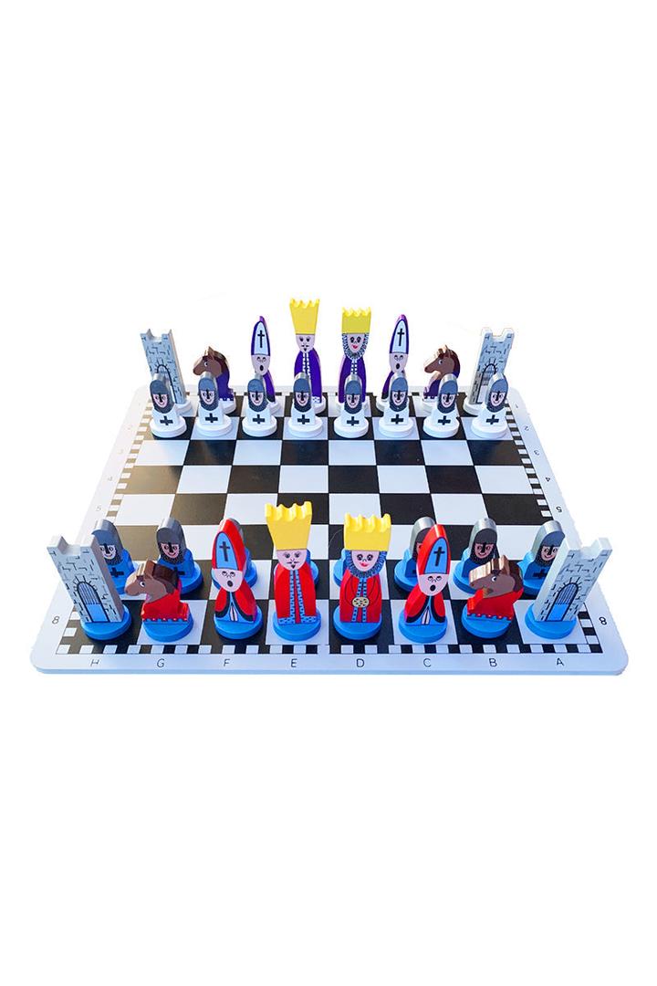 Wooden Chess Set for Children – A Fun Game to Promote Strategic Thinking Skills