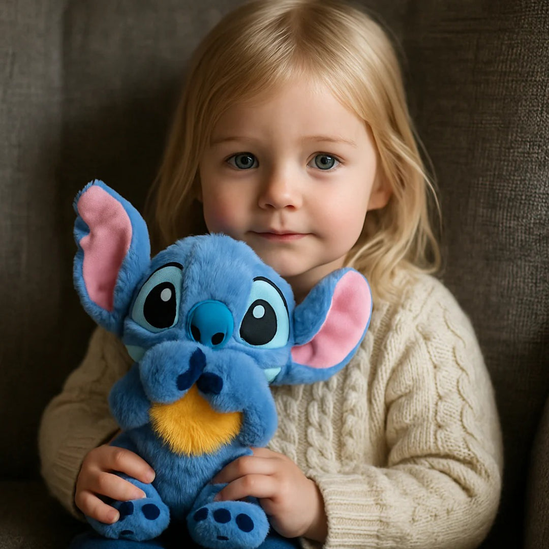 Breathing Plush Toy with Soothing Melodies