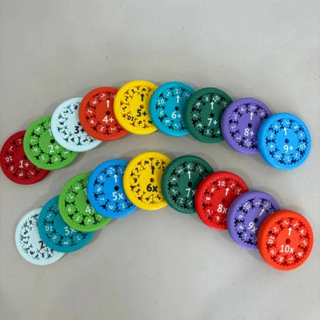 Zählspinner-Set - Bildungs-Spielzeug für Mathematik