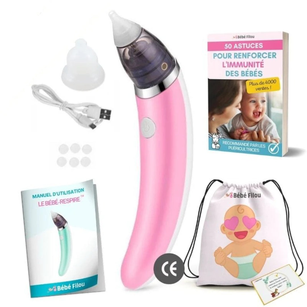 Elektrischer Baby-Nasenaspirator - Sanftes Nasenreinigungsgerät