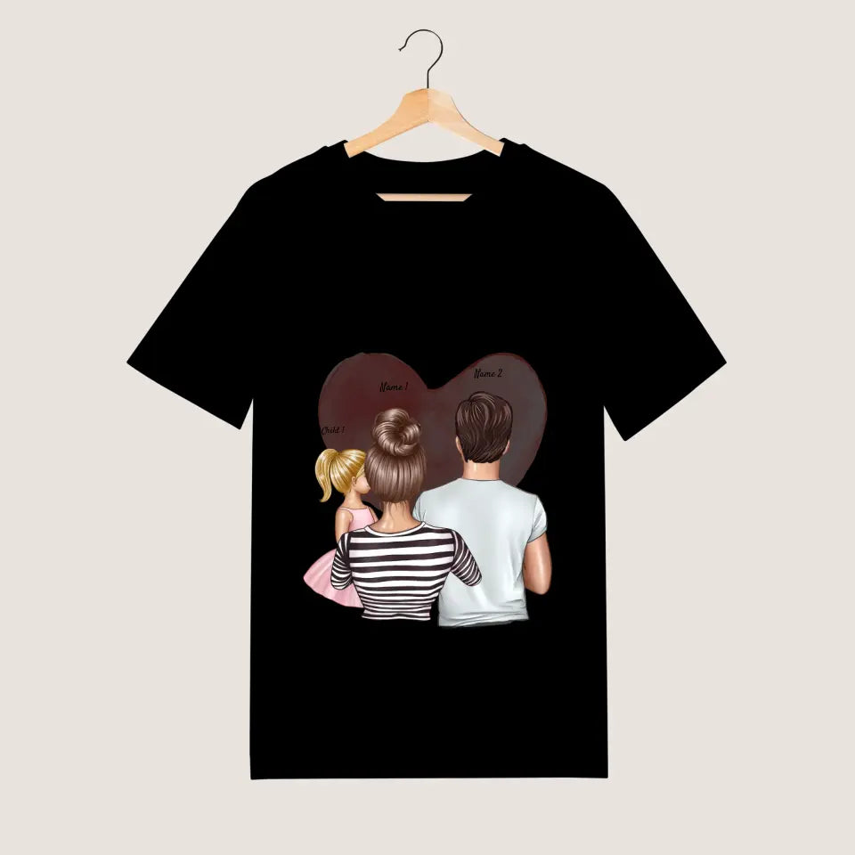 Happy Family - Personalized T-Shirt