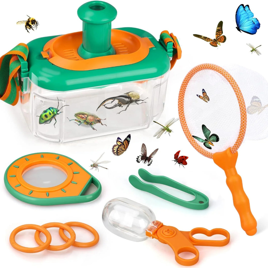 Insekten-Entdeckungskit für Kinder - Pädagogisches Naturentdecker-Set