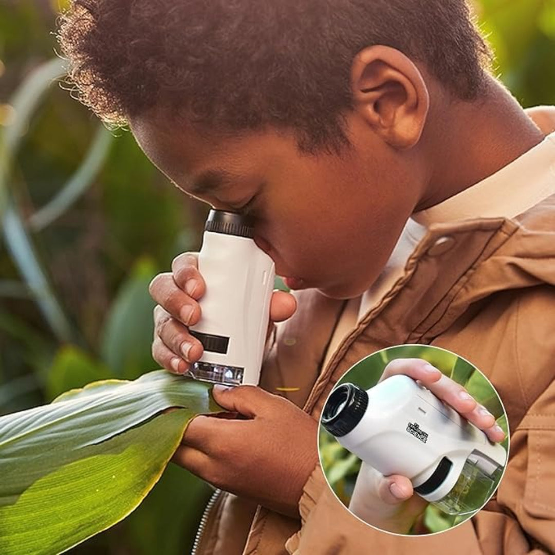 Tragbares Bildungs-Mikroskop - 60x bis 120x Vergrößerung Wissenschaftsspielzeug