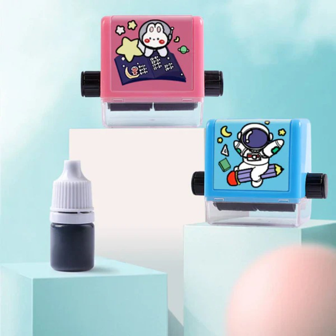 Math Stamp Set: Practice Addition, Subtraction, Multiplication, and Division