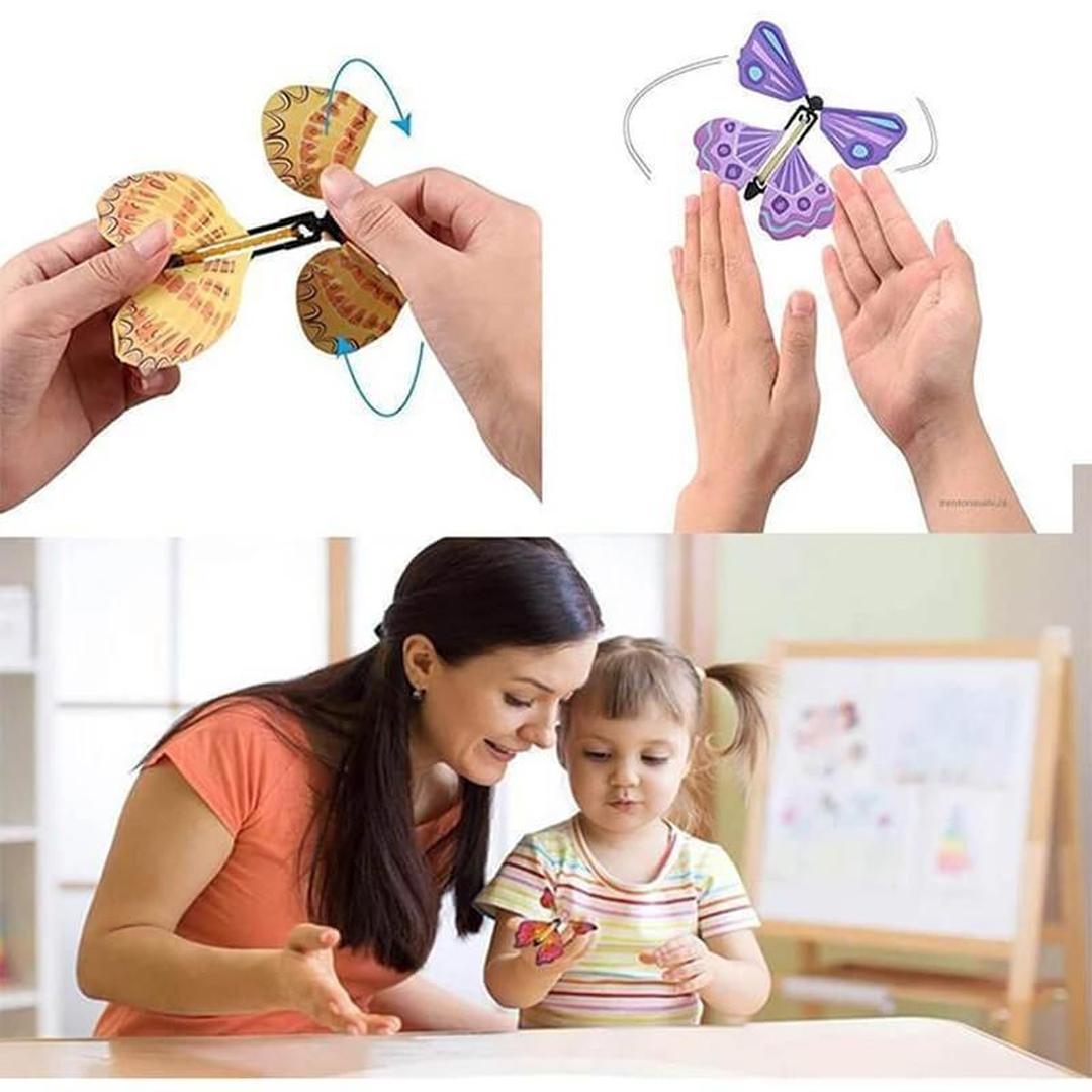 Wind-Up Magic Butterfly Set - Flying Butterflies