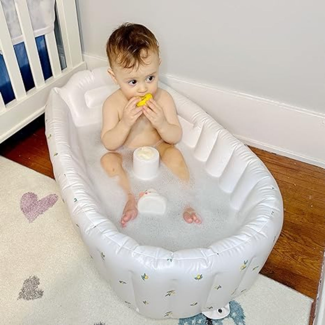 Tragbare Faltbare Aufblasbare Babybadewanne