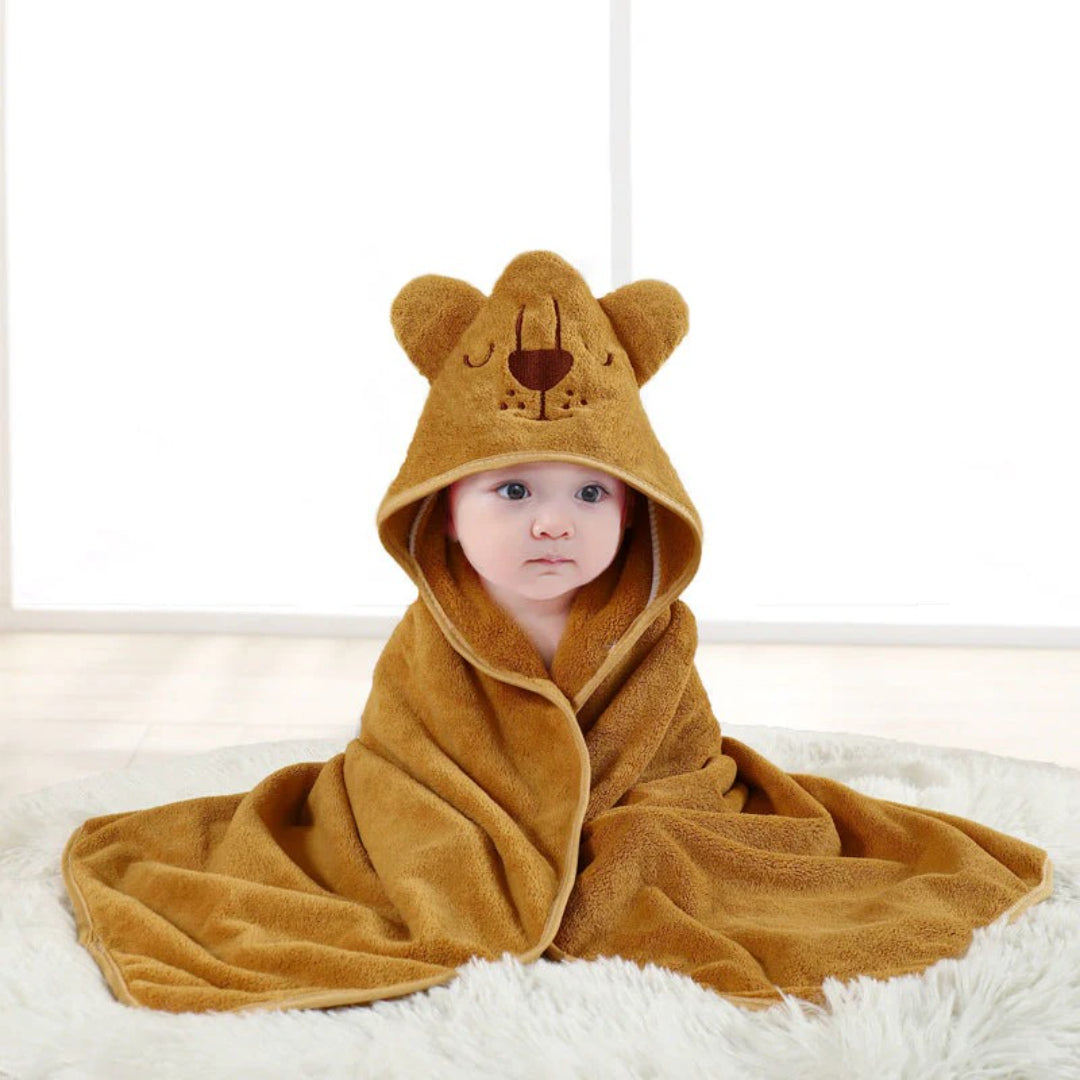 Weiches und saugfähiges Baby-Badetuch