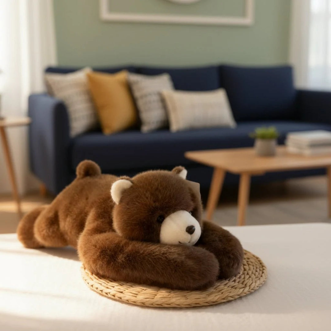 Ultra-soft Faux Fur Cuddle Cushion