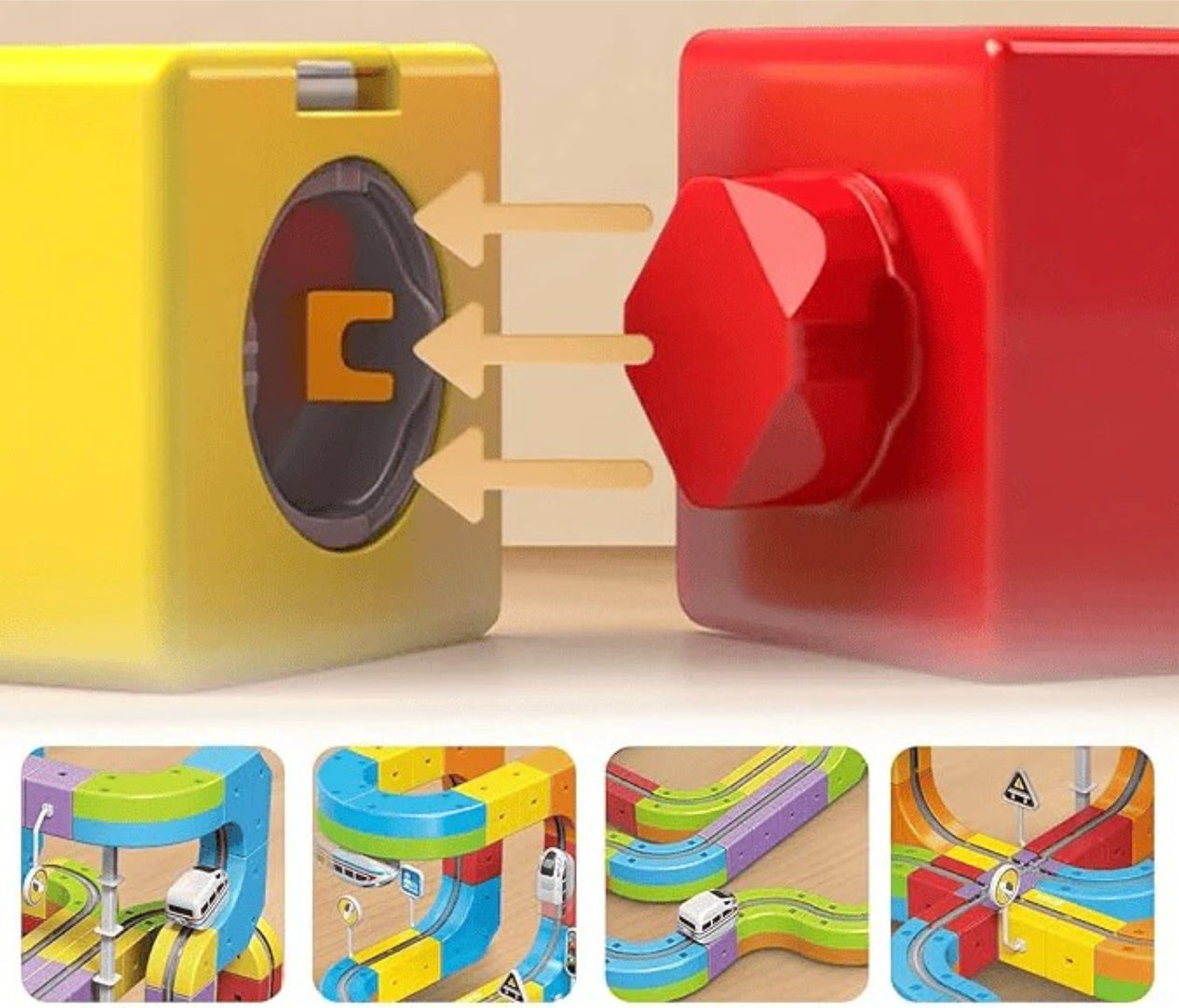 3D Anti-Schwerkraft Rennstrecke - Lernspielzeug