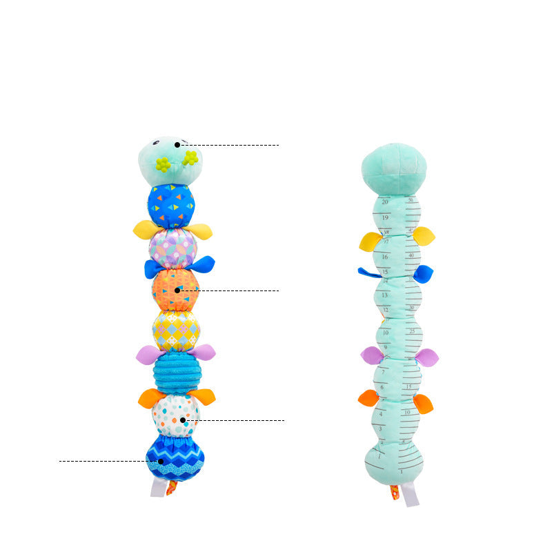 Caterpillar | Plush Toy with Rattle & Music Features | Tactile Sensory Development for Babies 3