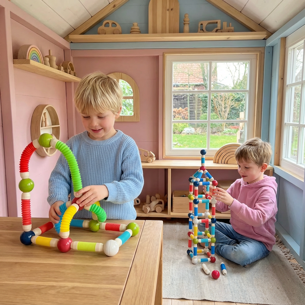 Creative Builders | Magnetic Building Blocks with Moldable Design | Endless Learning Fun for Kids 1