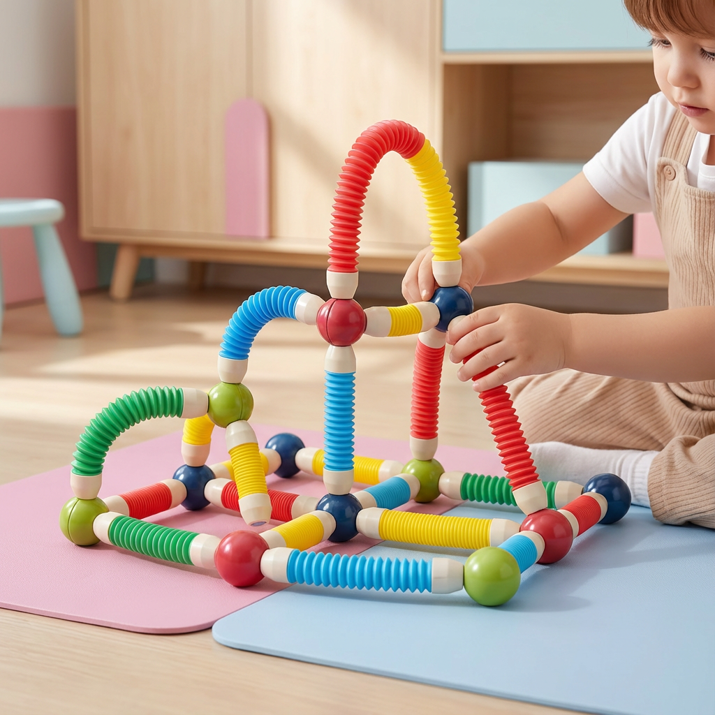 Creative Builders | Magnetic Building Blocks with Moldable Design | Endless Learning Fun for Kids 3