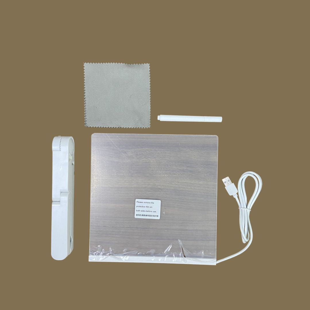 Creative Glow | LED Drawing Board with Bright Lighting | Reusable Surface for Kids' Endless Fun 5