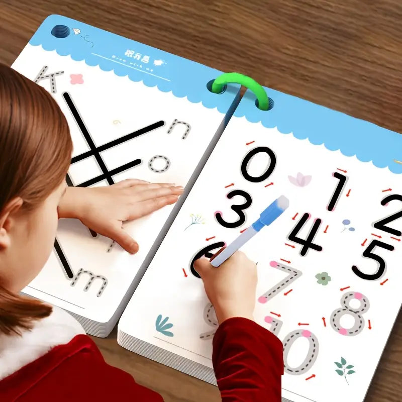 Creative Learning | Writing Exercise Book Set with Wipeable Pages | Engaging Activities for Endless Practice 0