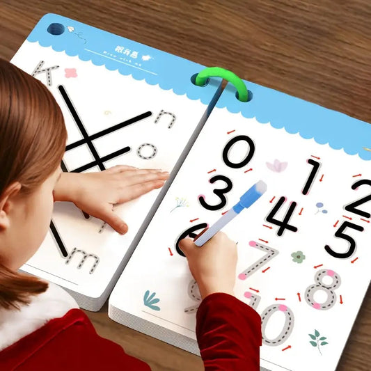 Creative Learning | Writing Exercise Book Set with Wipeable Pages | Engaging Activities for Endless Practice 0