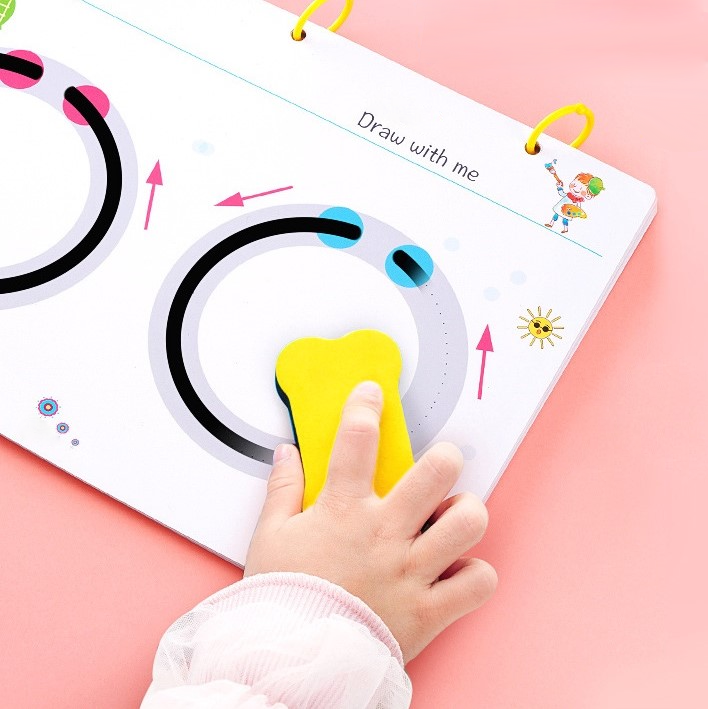 Creative Learning | Writing Exercise Book Set with Wipeable Pages | Engaging Activities for Endless Practice 4