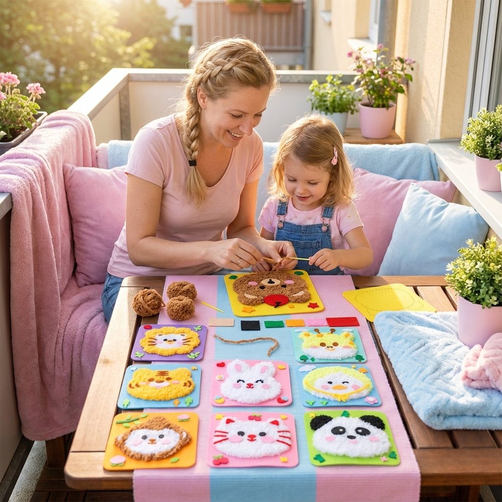 Creative Puppet Craft Kit | Easy Instructions for Imagination & Fine Motor Skills 1