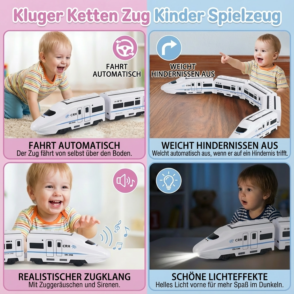 Explorer's Train Set | Colorful Toy Train with Durable Design | Engaging Learning Tool for Motor Skills Development 5