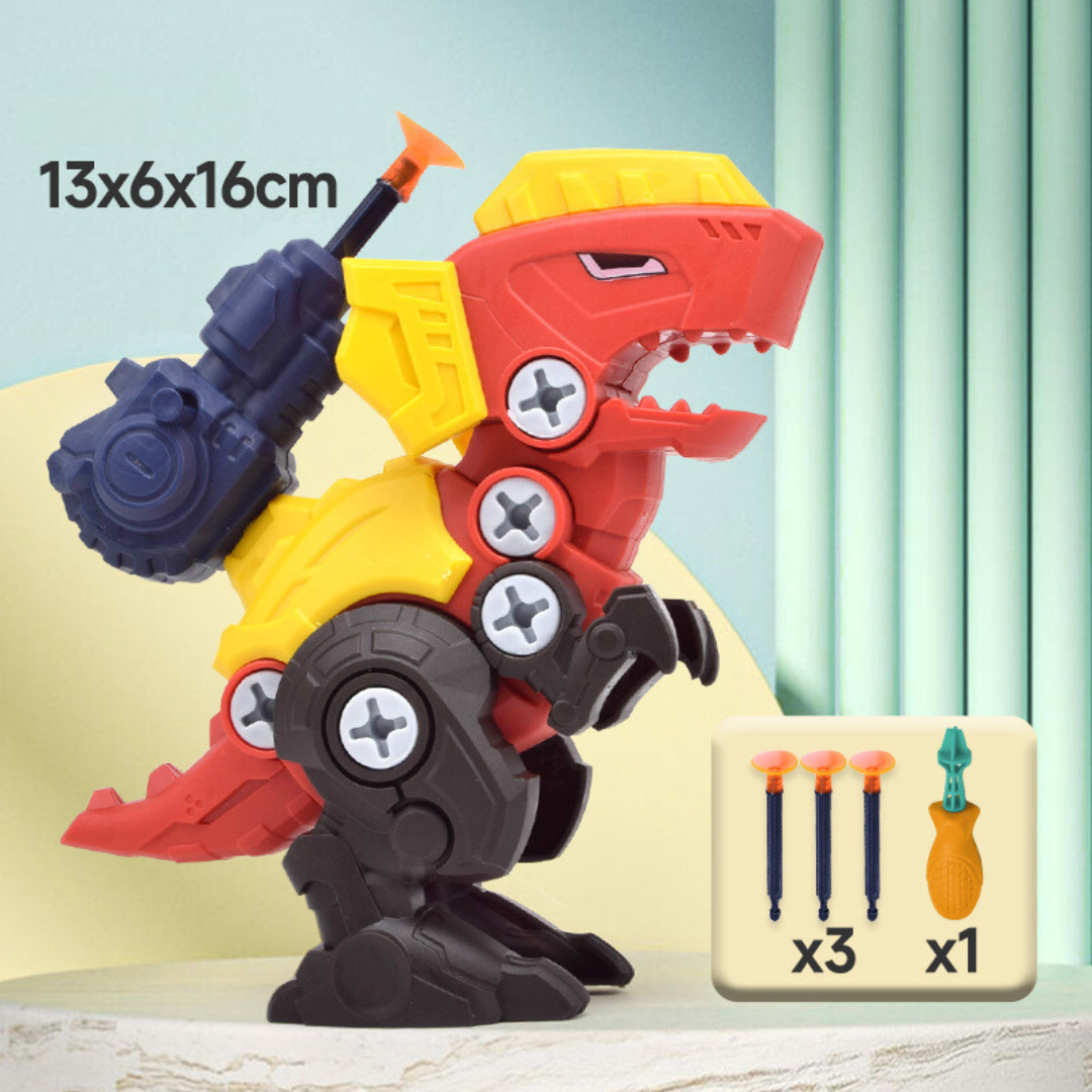 Dinosaurier-Bausatz mit Saugnapf – Fantasievolles Bauvergnügen