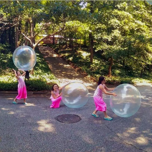 Giant Bubble Ball | Inflatable Ball with Durable Tear-Resistant Design | Perfect for Outdoor Fun 5