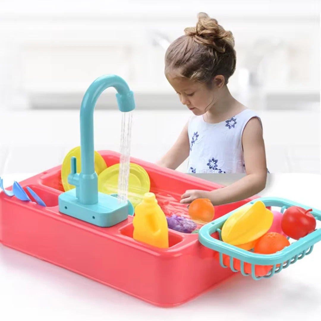 Kids Water Play Sink Toy - Interactive Educational Fun