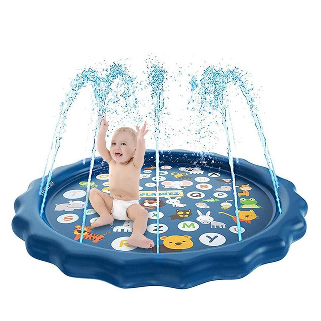 Inflatable Water Play Mat for Sensory Tummy Time Fun