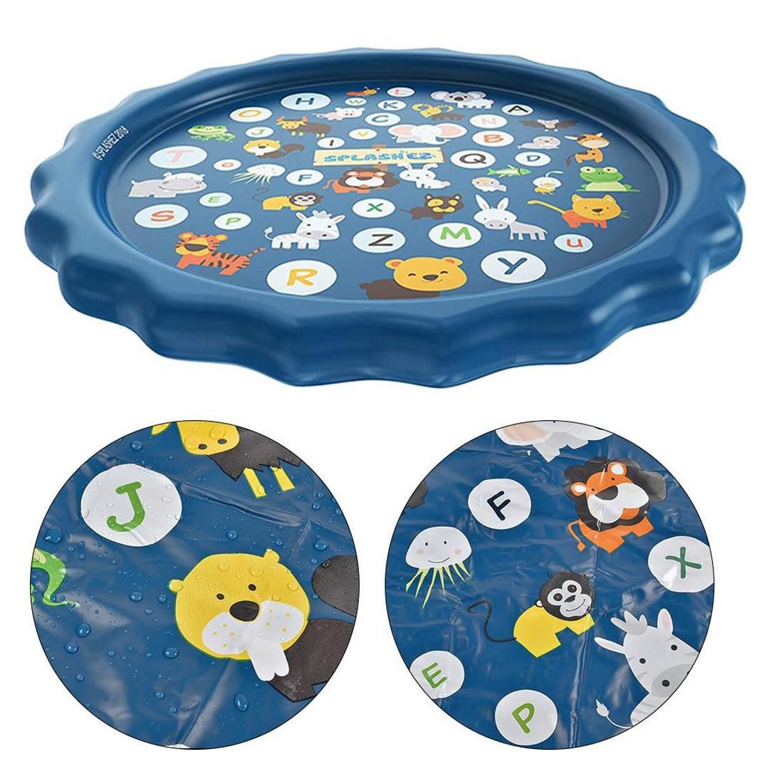 Inflatable Water Play Mat for Sensory Tummy Time Fun