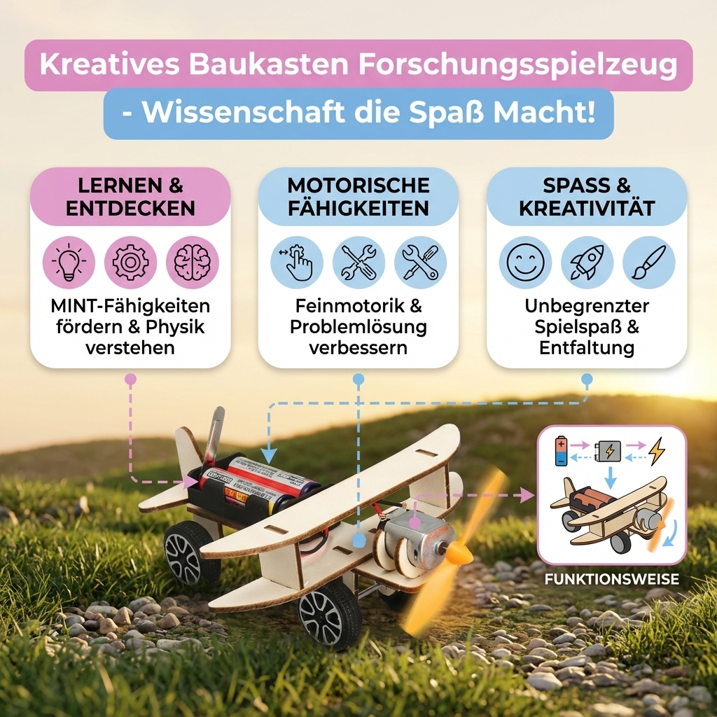 Innovative Construction Kit | Science Research Toy with Hands-On Learning | Build Hydraulic Arms & Aircraft for Creative STEM Education 3