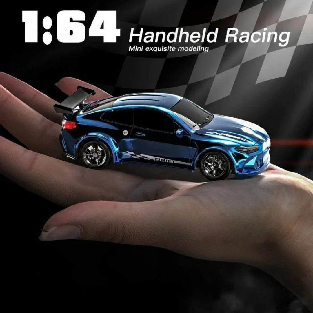 1:64 Scale RC Drift Car - Compact Remote Control Racing Vehicle