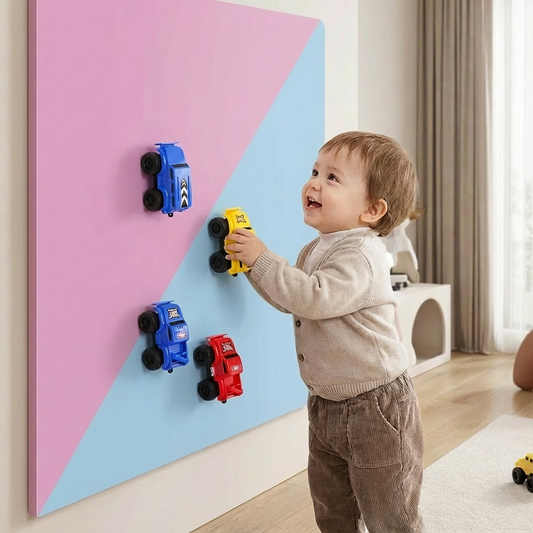 Magnetic Wall Climbing Cars | Durable Design with Vibrant Colors | Fun Toy for Endless Adventures 0