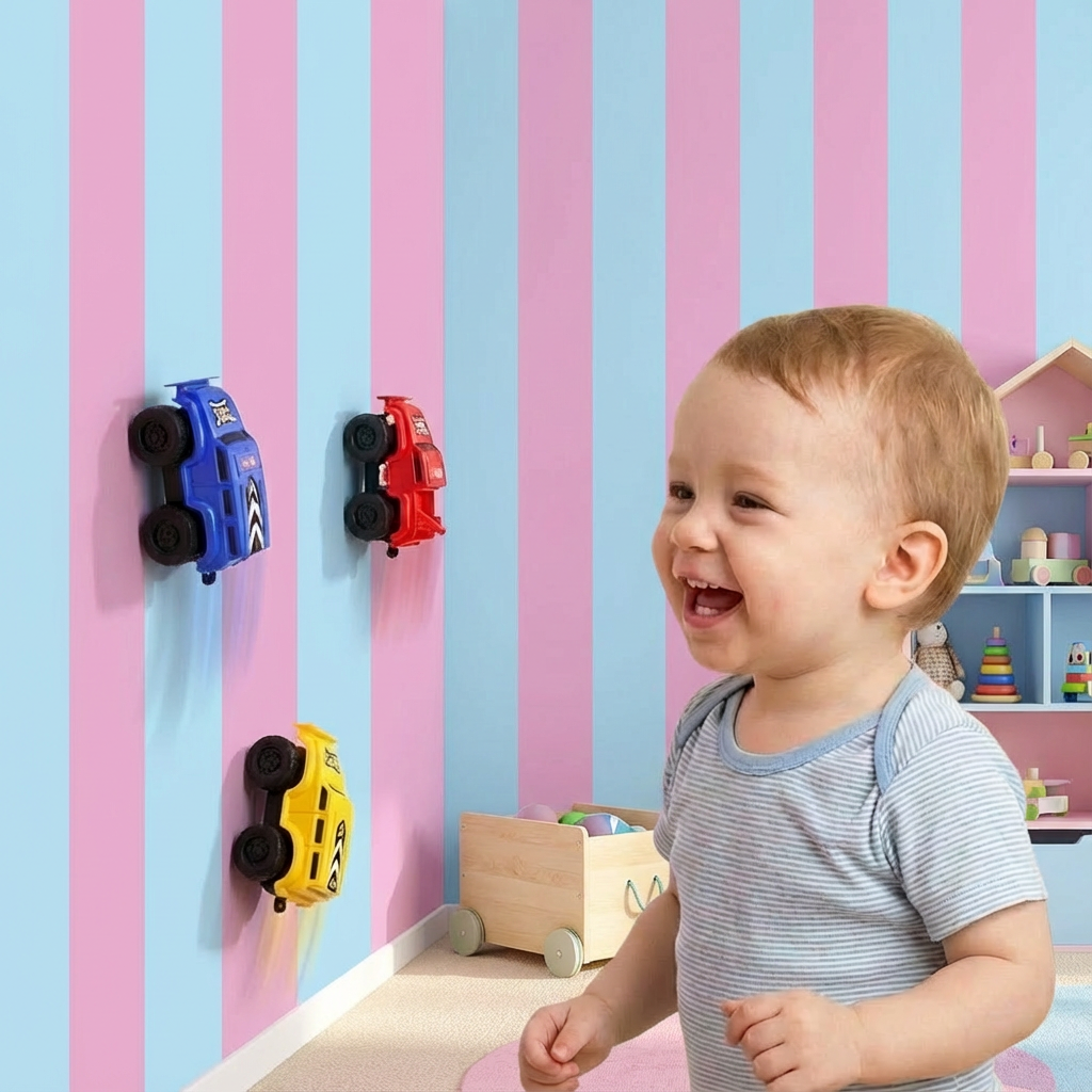 Magnetic Wall Climbing Cars | Durable Design with Vibrant Colors | Fun Toy for Endless Adventures 1