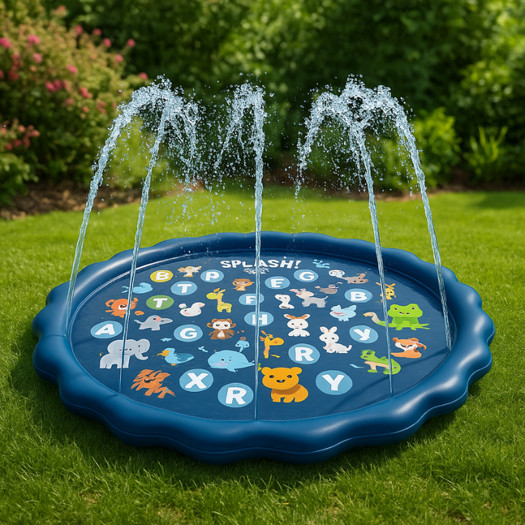 Inflatable Water Play Mat for Sensory Tummy Time Fun