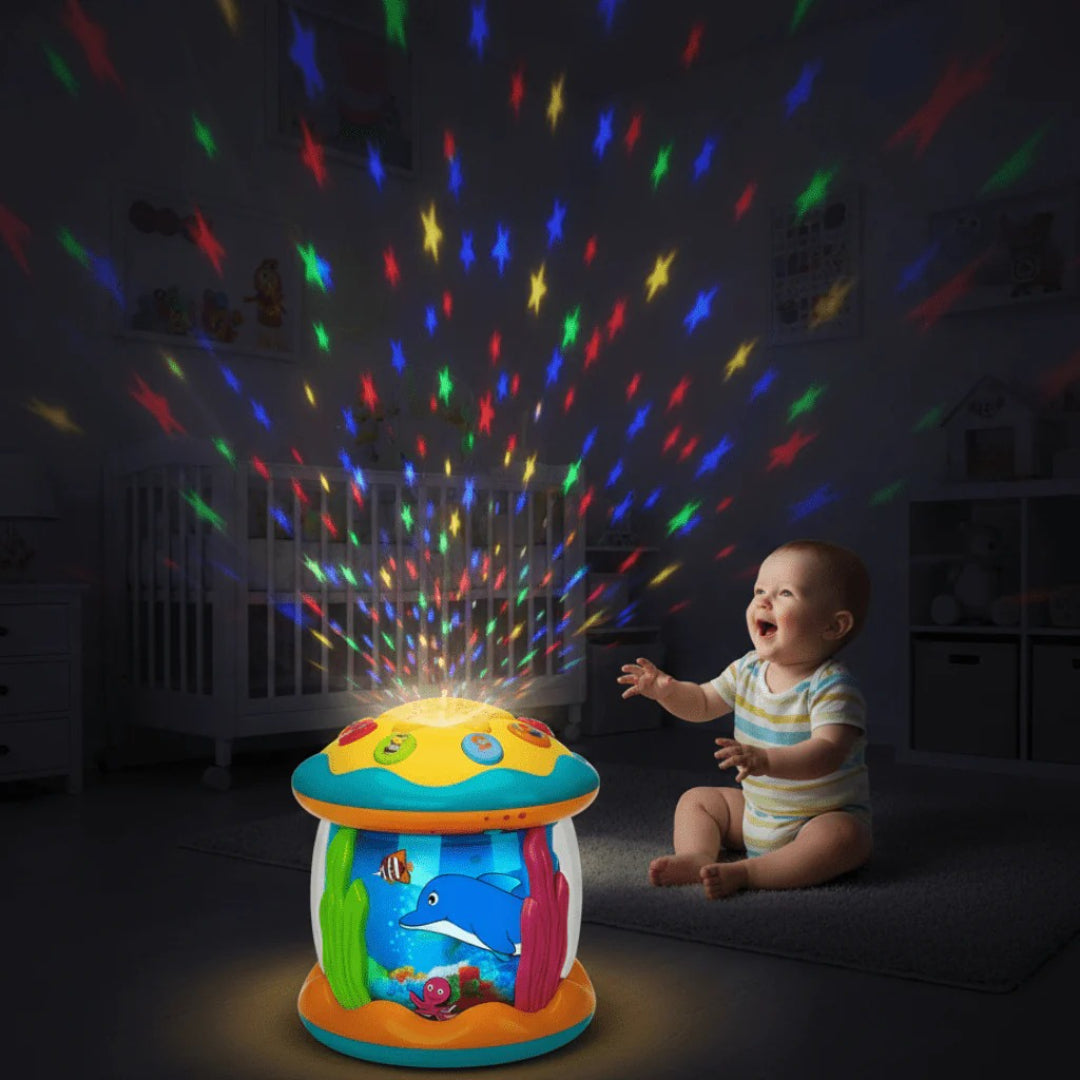 Light and sound musical instrument for toddlers
